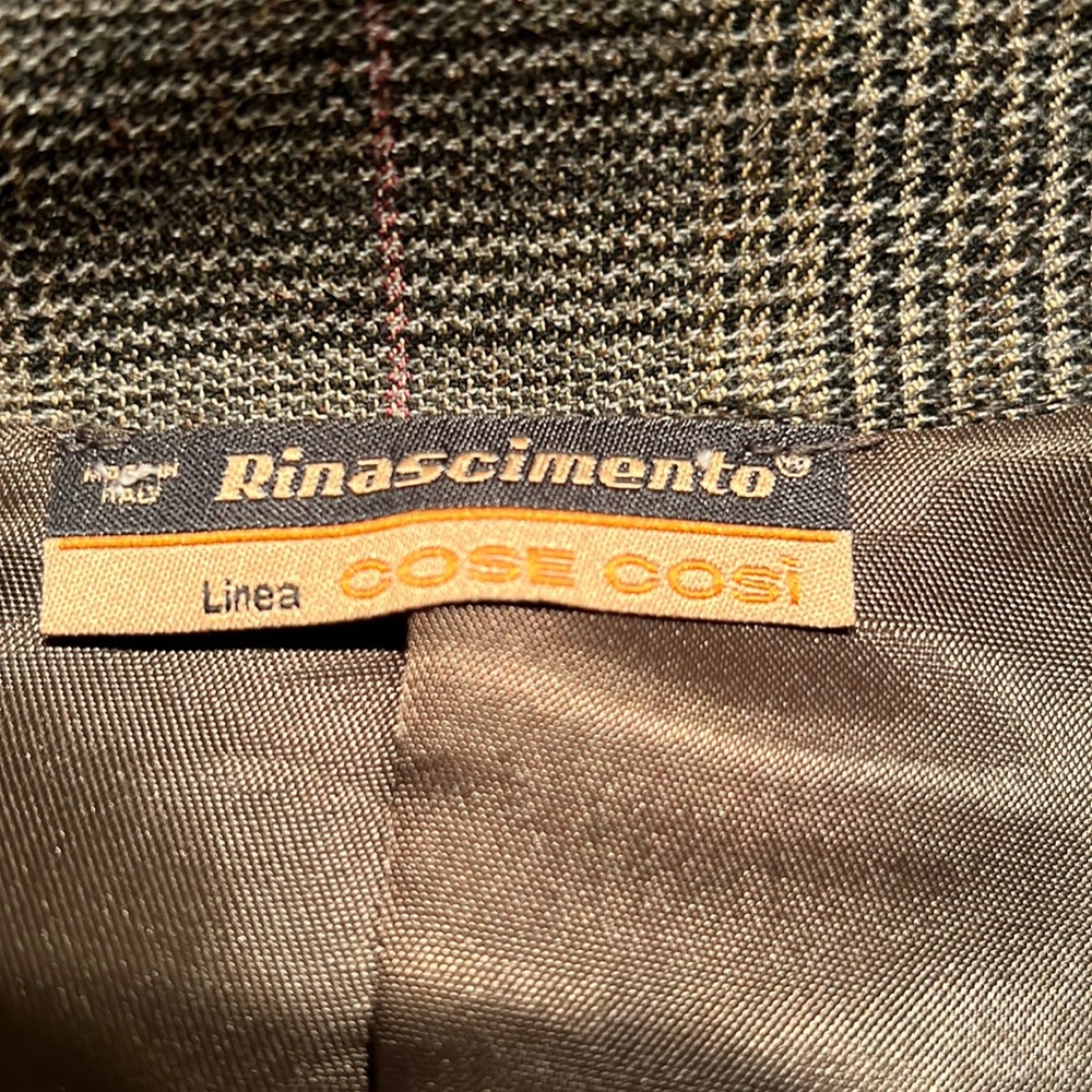 Rinascimento Italy Two Piece Set Consisting Of Skirt And Blazer 10 & 14 - Picture 13 of 16